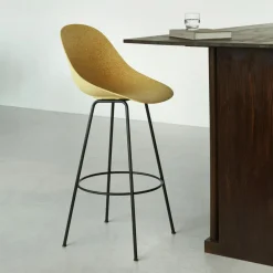 Mat Bar Chair 75 cm, Seaweed / Black