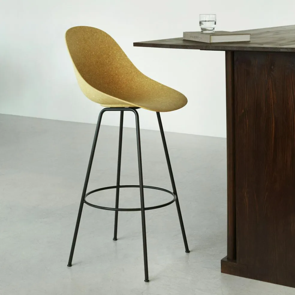 Mat Bar Chair 75 cm, Seaweed / Black