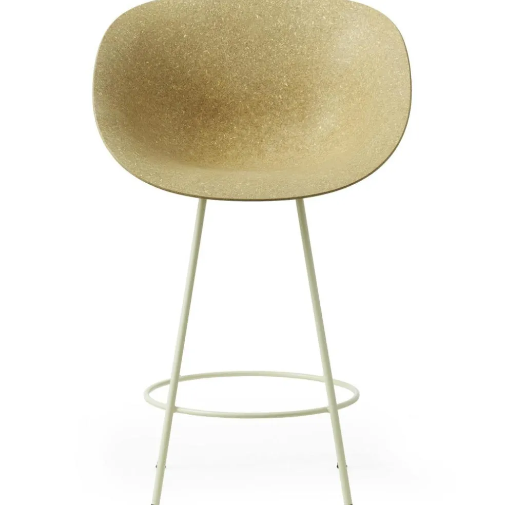 Mat Bar Chair Armchair 65 cm, Hemp / Cream