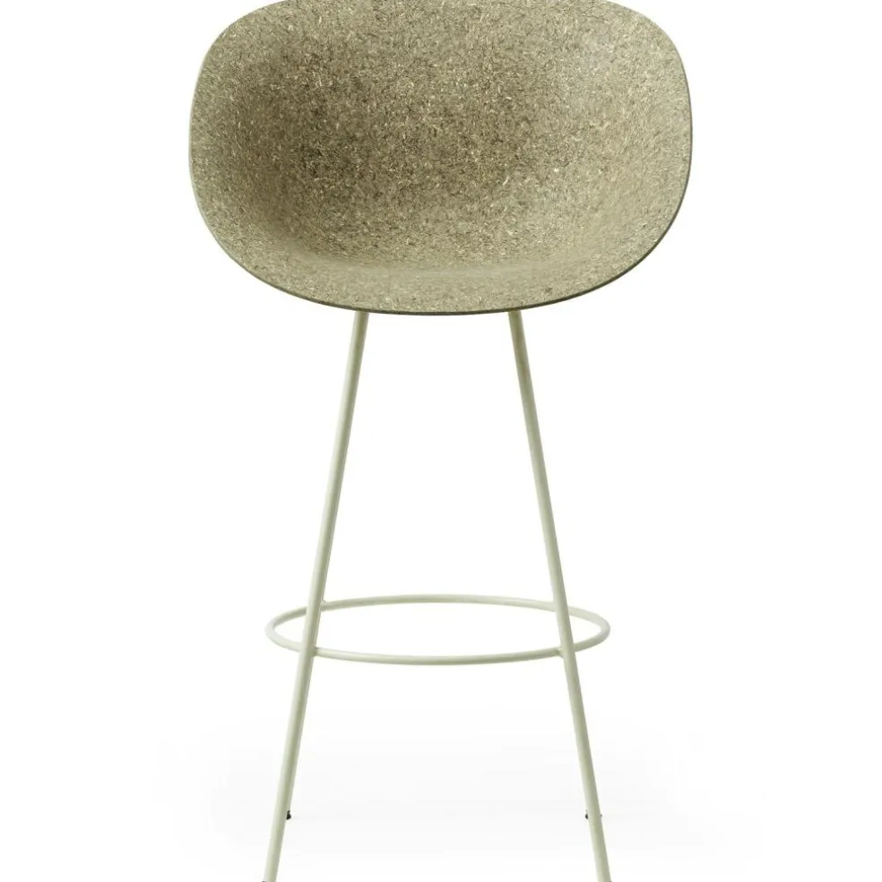 Mat Bar Chair Armchair 65 cm, Hemp / Cream