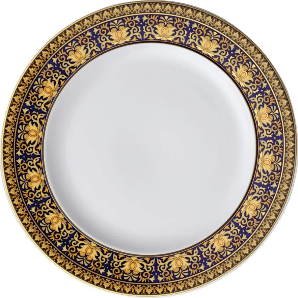 Medusa Blue Dessert Plate, 22 cm