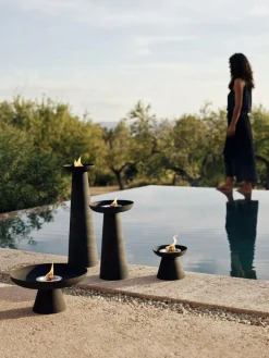 Meira Oil Lamp Black, 13,5 cm