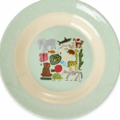 Melamine Bowl 20 cm, Pink Wildlife