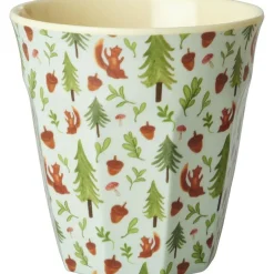 Melamine Cup 25 cl, Blue Happy Forest