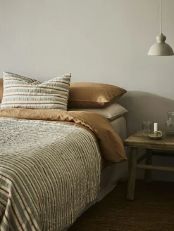 Melvin Cushion Cover 40x60 cm, Grey / Tan