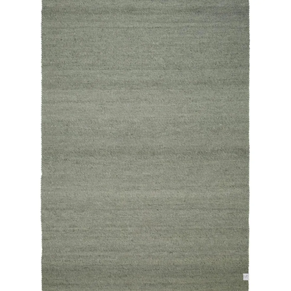 Merino Rug 140x200 cm, Green