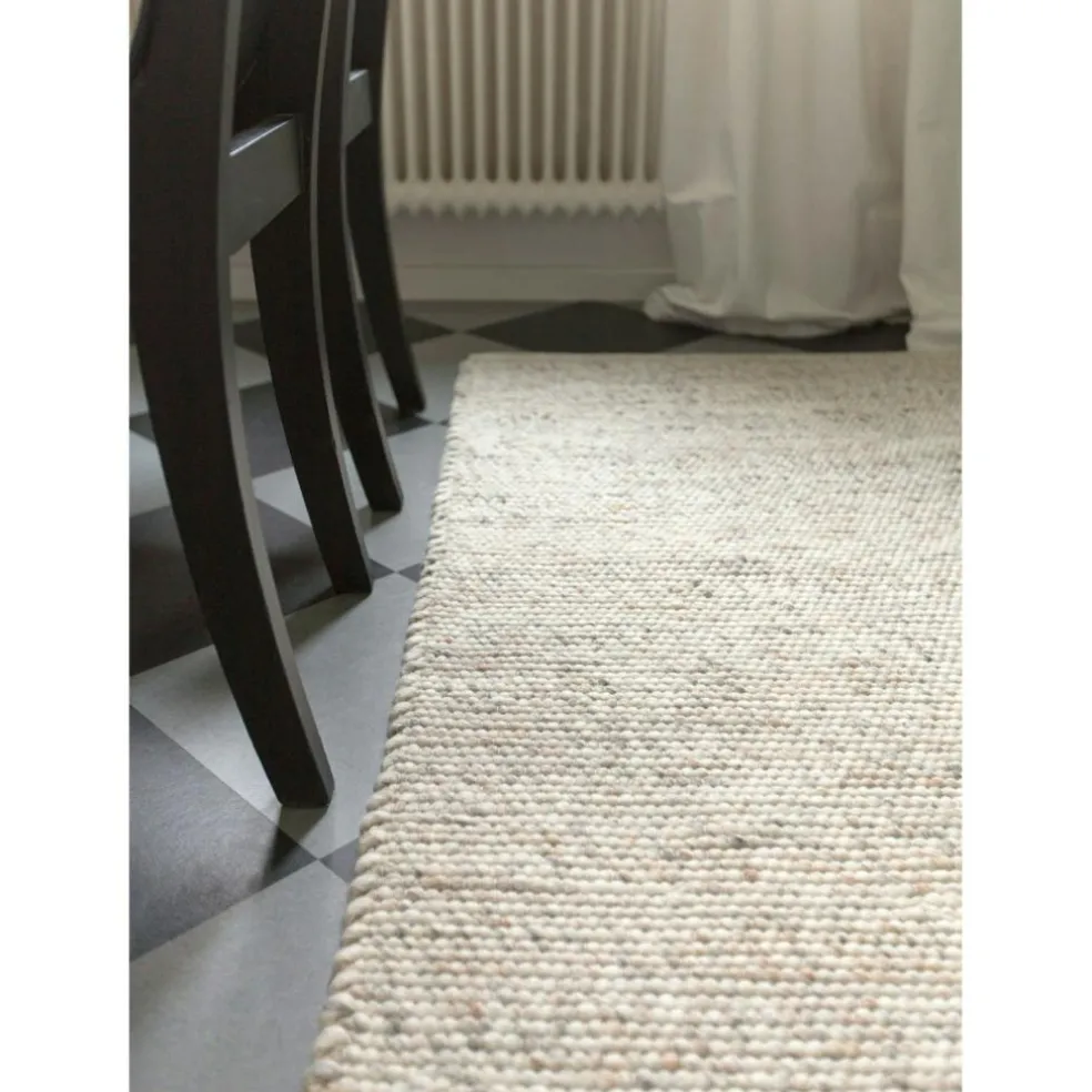 Merino Rug 200x300 cm, Natural Beige