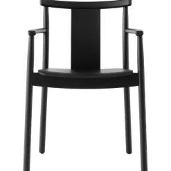 Merkur Armchair, Black Oak
