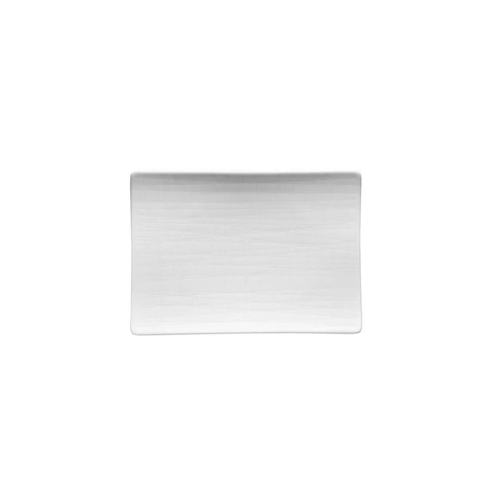 Mesh Relief Plate S, White