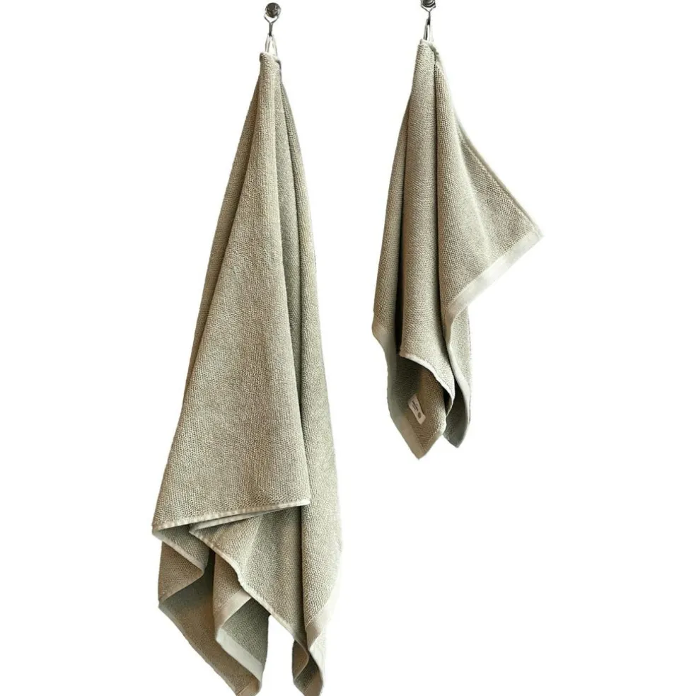 Mild Towel Set 50x80 / 70x140 cm, Stone