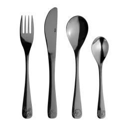 Mini Childrens Cutlery 4-pack, Gold