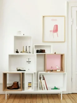 Mini Stacked Shelf L, Light Grey