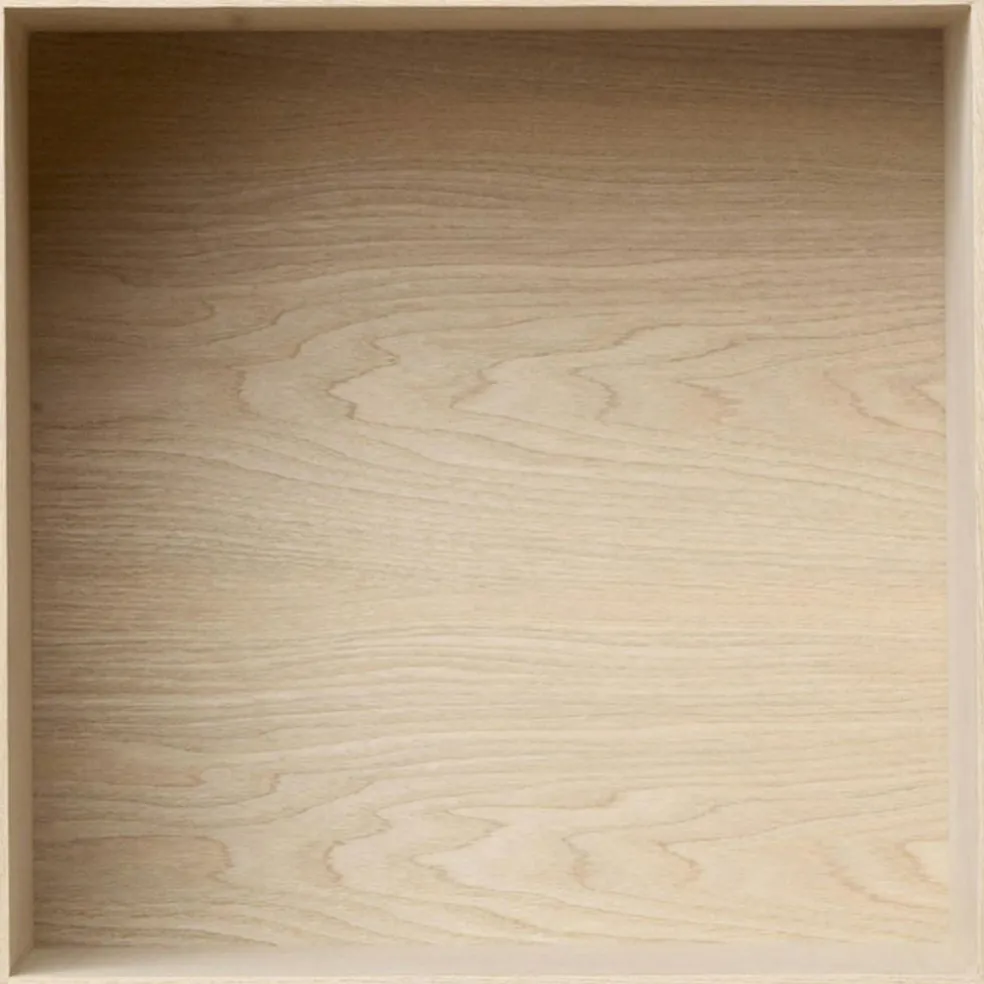 Mini Stacked Shelf M, Brown Green