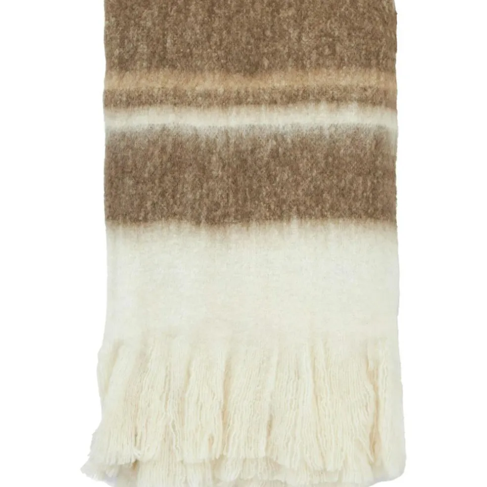 Minou Throw 130x170 cm, Brown / Beige