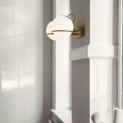 Model 237/2 Wall Lamp, Champagne