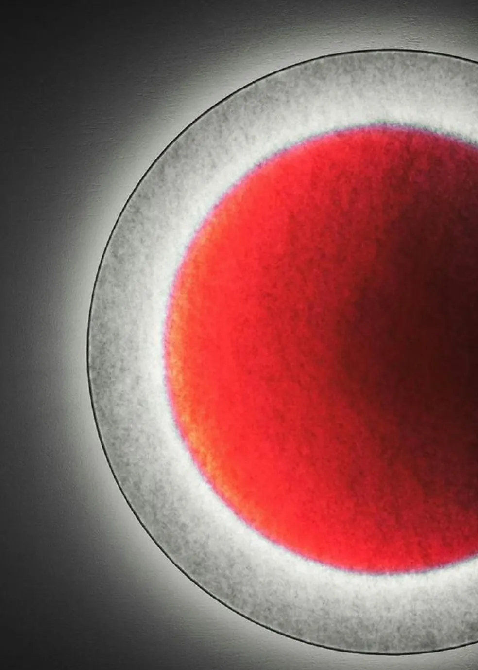 MoodMoon Wall/Ceiling Lamp 85 cm, Red