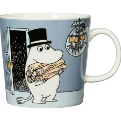 Moomin Mug 30 cl, Moominpappa Grey