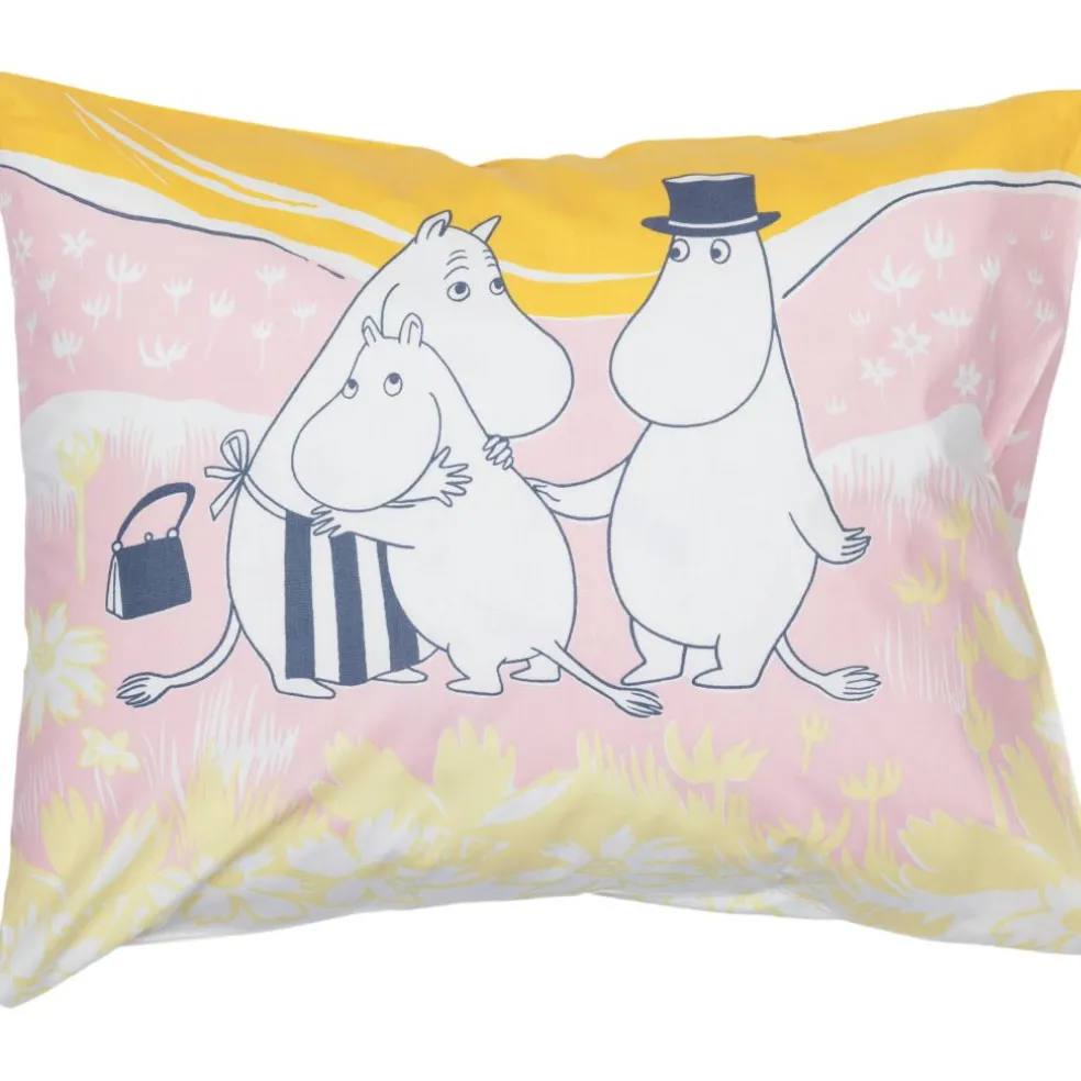 Moomin Pillowcase Family Time 50x60 cm