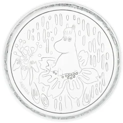 Moomin Plate 15,5 cm, Pine Green