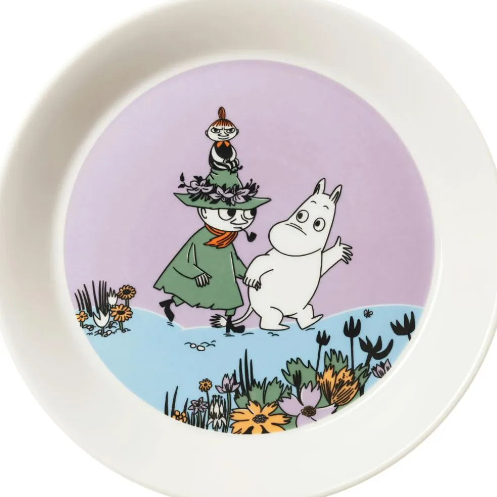 Moomin Plate Friends Forever 19 cm