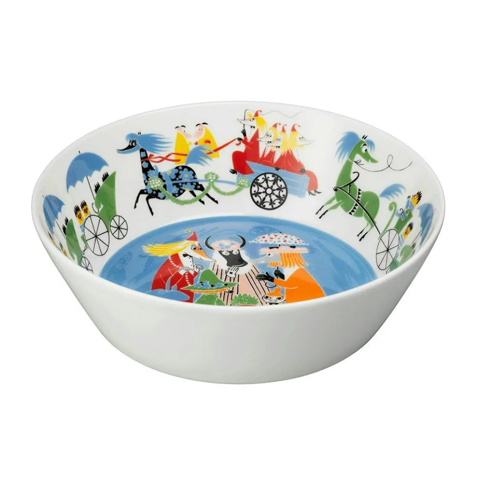 Moomin Serving Bowl 23 cm, Faithful To Their Origin