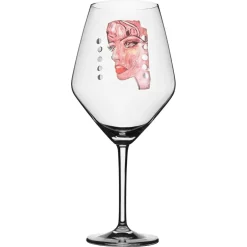 Moonlight Queen Red Wine Glass 75 cl, Pink