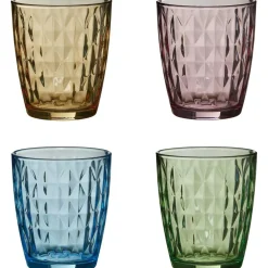 Mosaic Drinking Glasses 34 cl, 4-pack