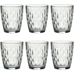 Mosaic Water Glass, 6-pack