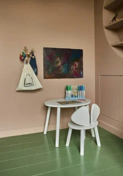 Mouse Children's chair (2-5 years), Matt lacquered Oak