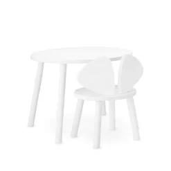 Mouse Children's chair (2-5 years), Matt lacquered Oak