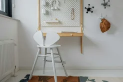 Mouse Junior Child Chair (3-9 years), White Ash