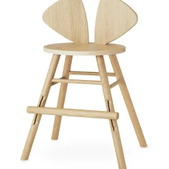 Mouse Junior Child Chair (3-9 years), White Ash