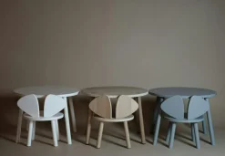 Mouse Table Ø39 cm, Oak