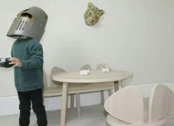 Mouse Table Ø39 cm, Oak