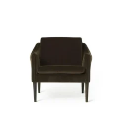 Mr. Olsen Lounge Chair, Dark Green / Walnut Oiled Oak