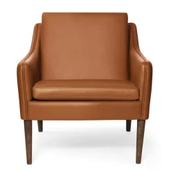 Mr. Olsen Lounge Chair, Dark Green / Walnut Oiled Oak