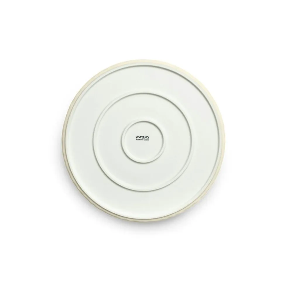 MSY Plate 25 cm, Grey