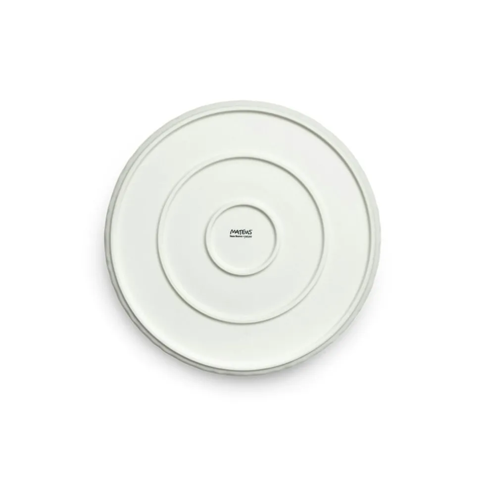 MSY Plate 25 cm, Grey