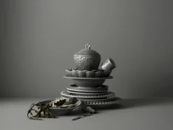 MSY Plate 25 cm, Grey