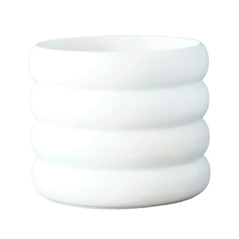 Mud Pot Medium, White