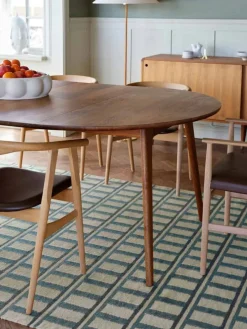 Mysore Rug 230x230 cm, Sky Blue