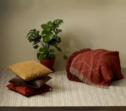 Nandi Cushion Cover 50x50 cm, Heaven Blue