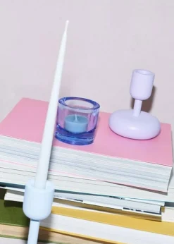 Nappula Candle Holder 183 mm, Aqua