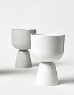 Nappula Pot 19x12,5 cm, White