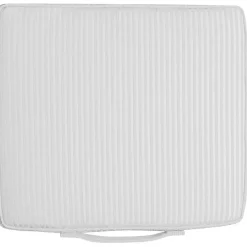 Narrow Stripe Boat Cushion 40x45 cm, White