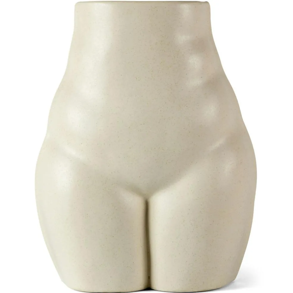 Nature Vase Beige, 26x21 cm
