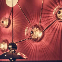 New Wave Optic Wall Lamp, Clear