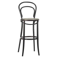 No 14 Barstool Cane 61 cm, White