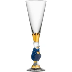 Nobel The Sparkling Devil Champagne Glass 19 cl, Blue