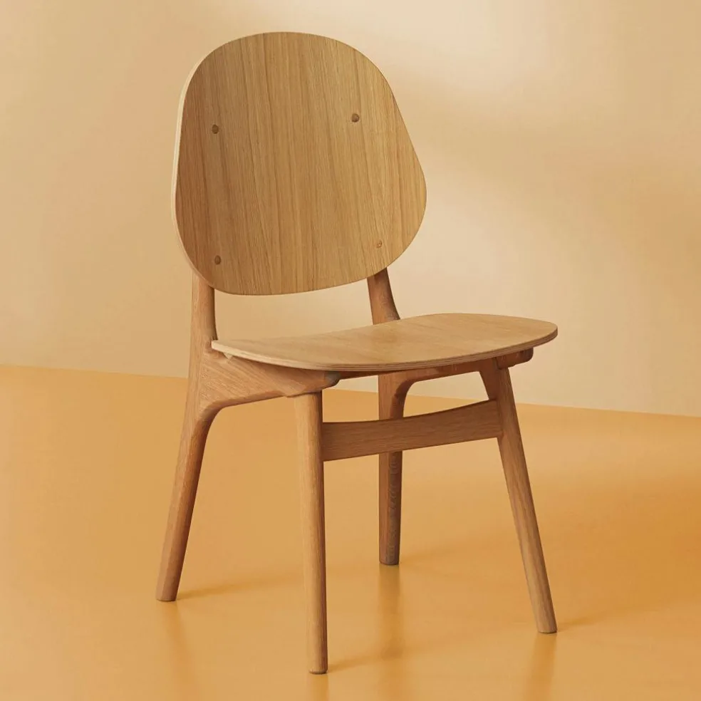 Noble Chair, Black Lacquered Beech / Moss Green